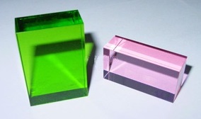 Erbium laser glass